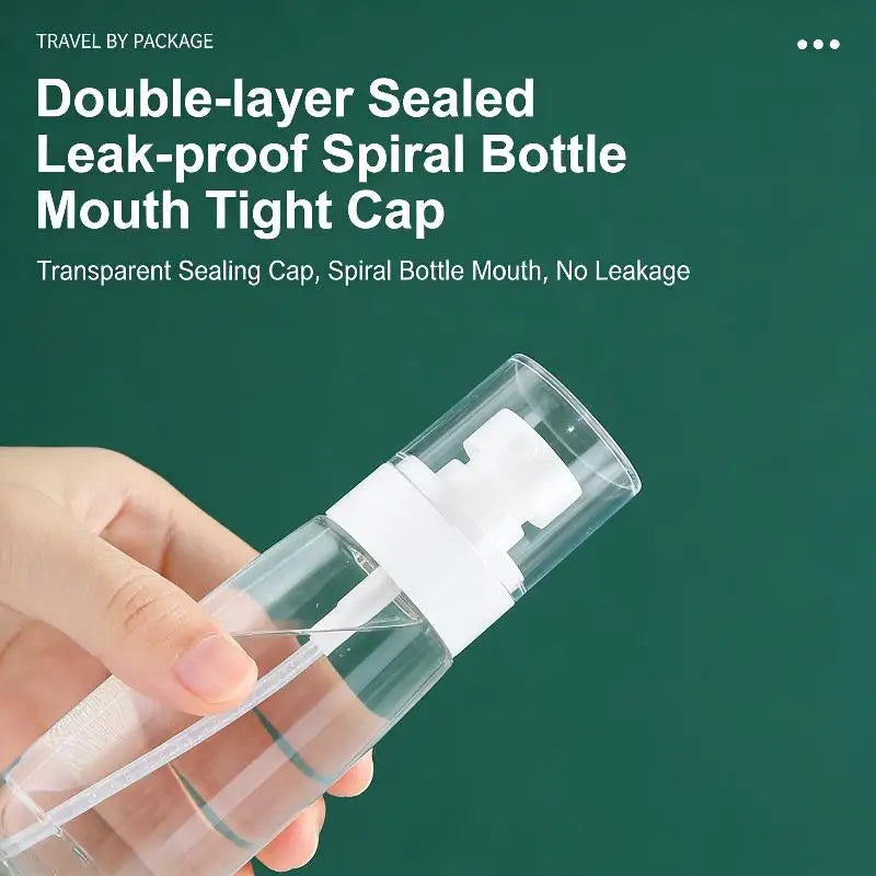 3-Pack Refillable Fine Mist Spray Bottles – Travel 30/60/100ml