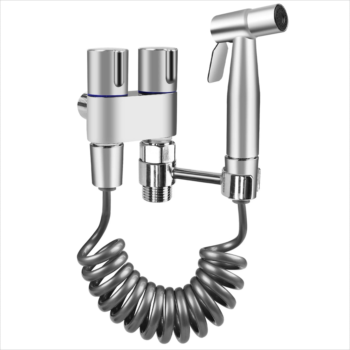 Stainless Steel Handheld Bidet Sprayer Set – Wall Mount