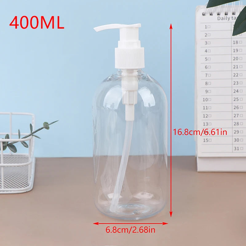 Refillable Pump Dispenser Bottles 200–500ml | Shampoo & Lotion