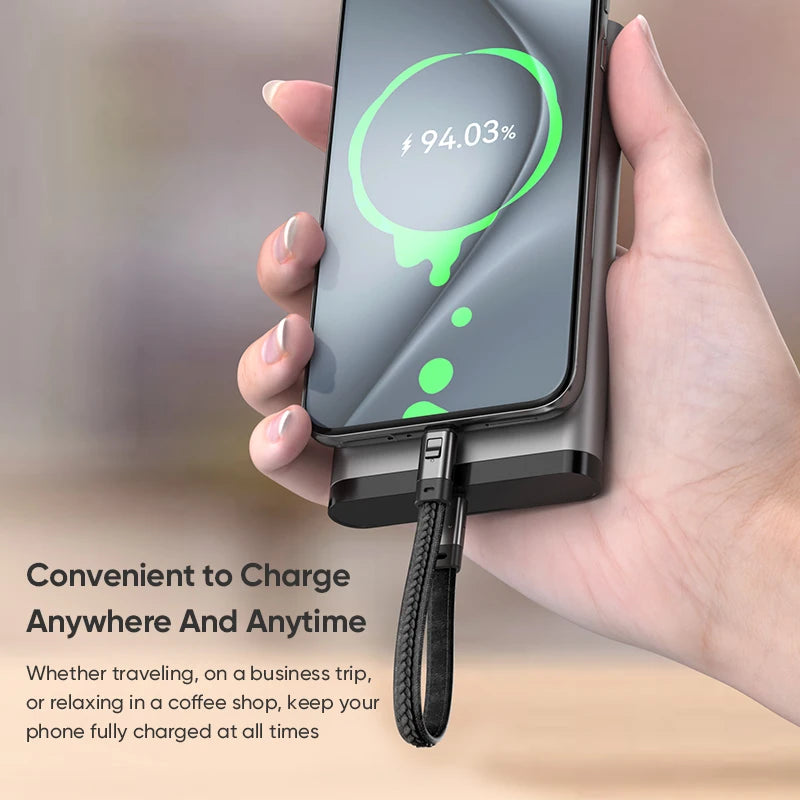 240W USB-C Fast Charging Keychain Cable 48V 5A – VIBE