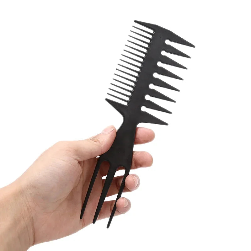 Double-Sided Fishbone Hair Comb – Barber Dyeing Styling Tool