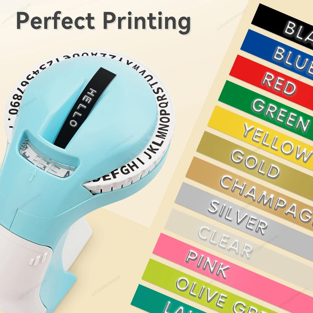 Labelwell B90 Manual 3D Embossing Label Maker – Dymo Compatible