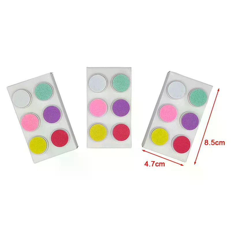 6-Pack Baby Electric Nail File Replacement Heads for Newborns