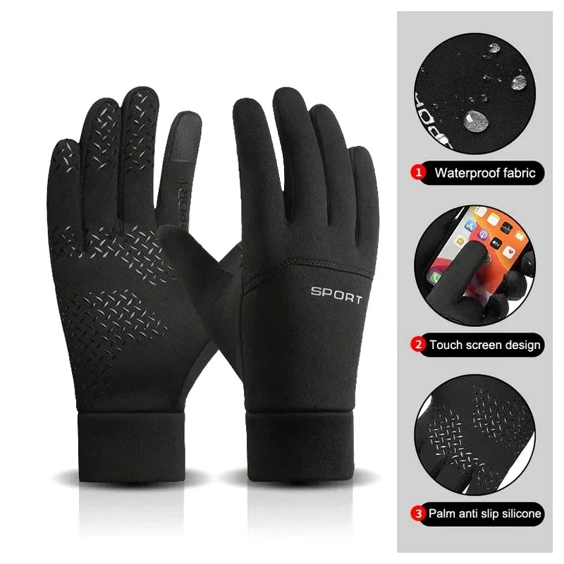 Unisex Windproof Waterproof Touchscreen Winter Sports Gloves