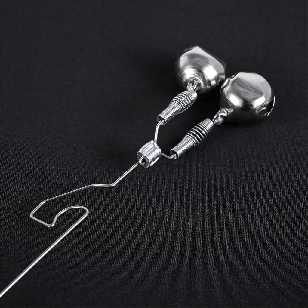 Stainless Steel Fishing Bell Alarms 3-Pack – Bite Alert Tool