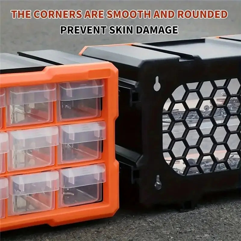 Modular Parts Storage Cabinet – Nuts Bolts Screws Organizer
