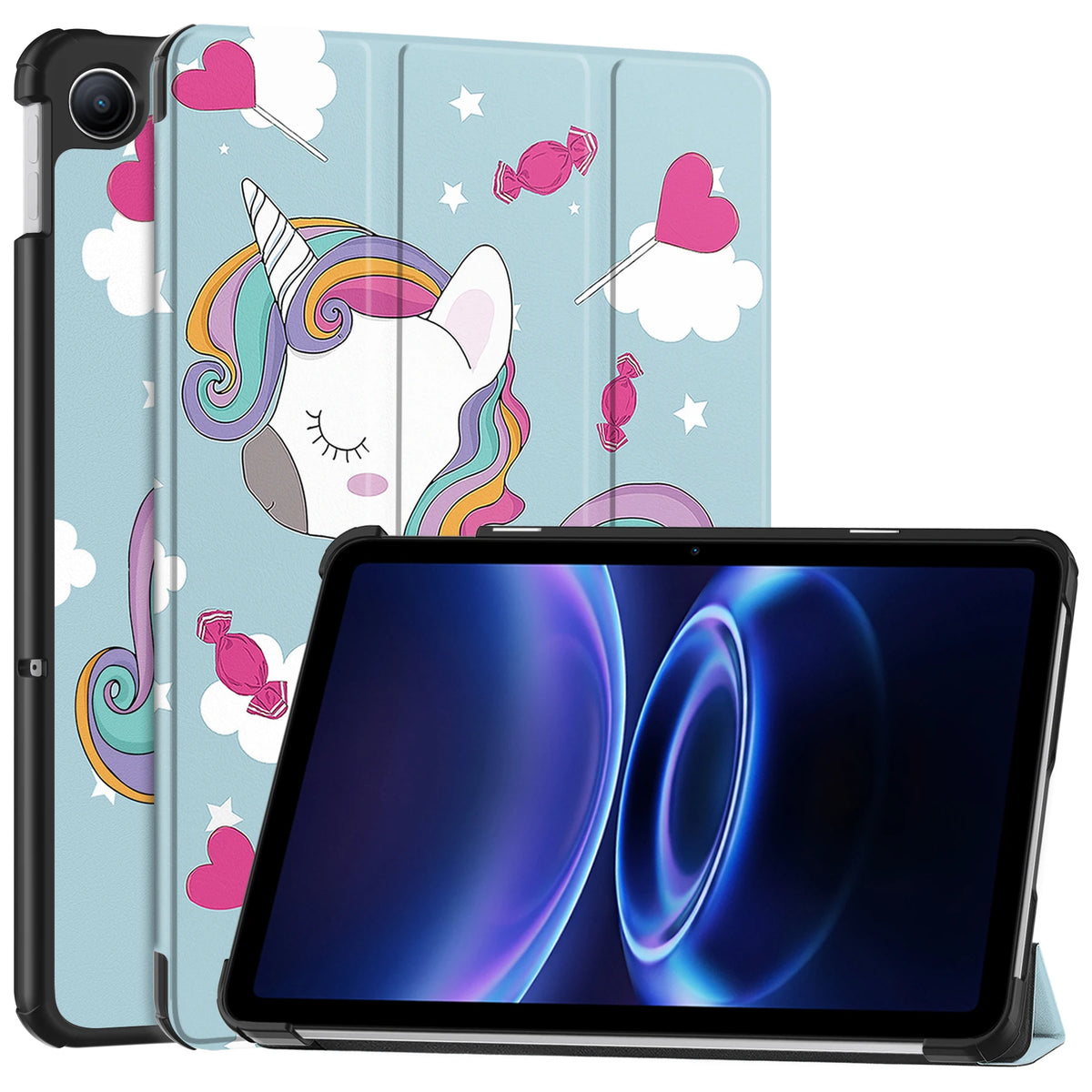 Xiaomi Redmi Pad 2 SE 9.7" PU Leather Tri-Fold Case (2026)