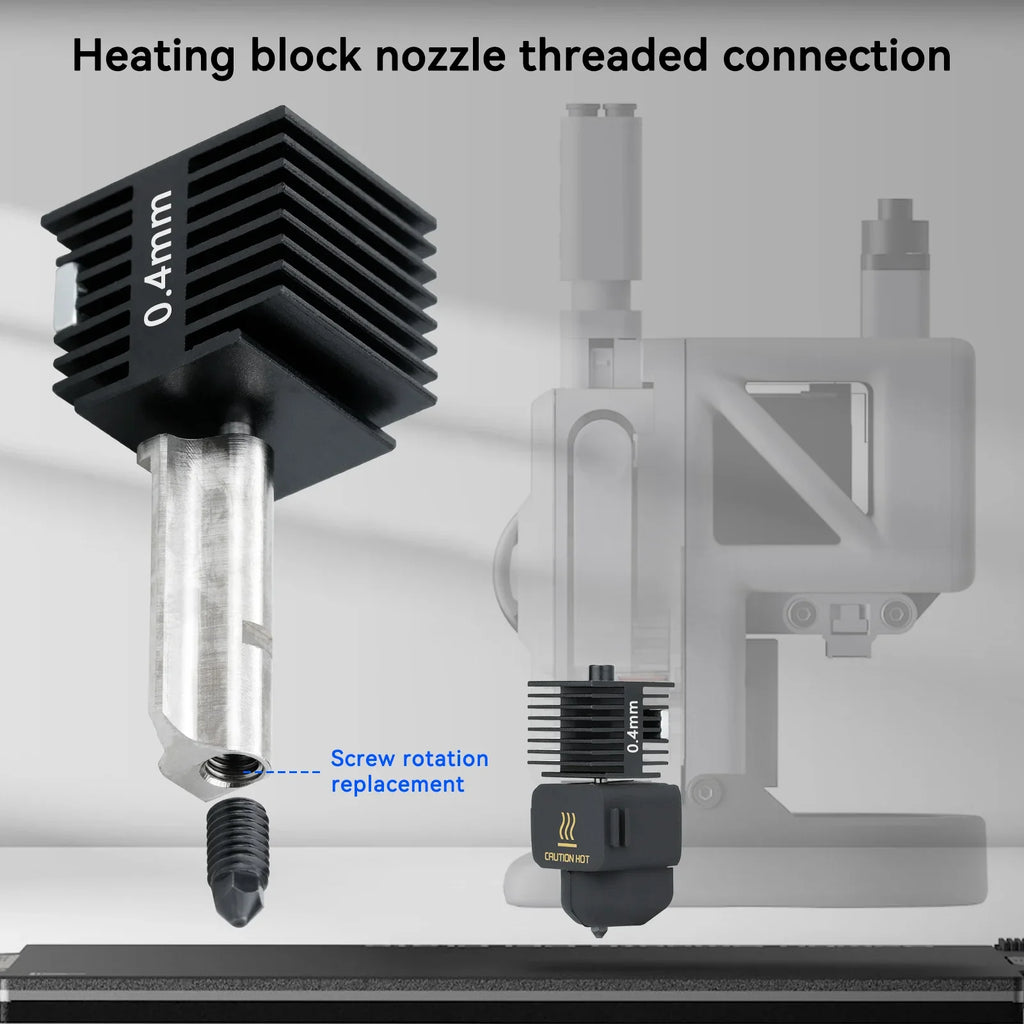 Bambu Lab A1 Mini Hotend Kit – Hardened Nozzles 0.2–0.8mm