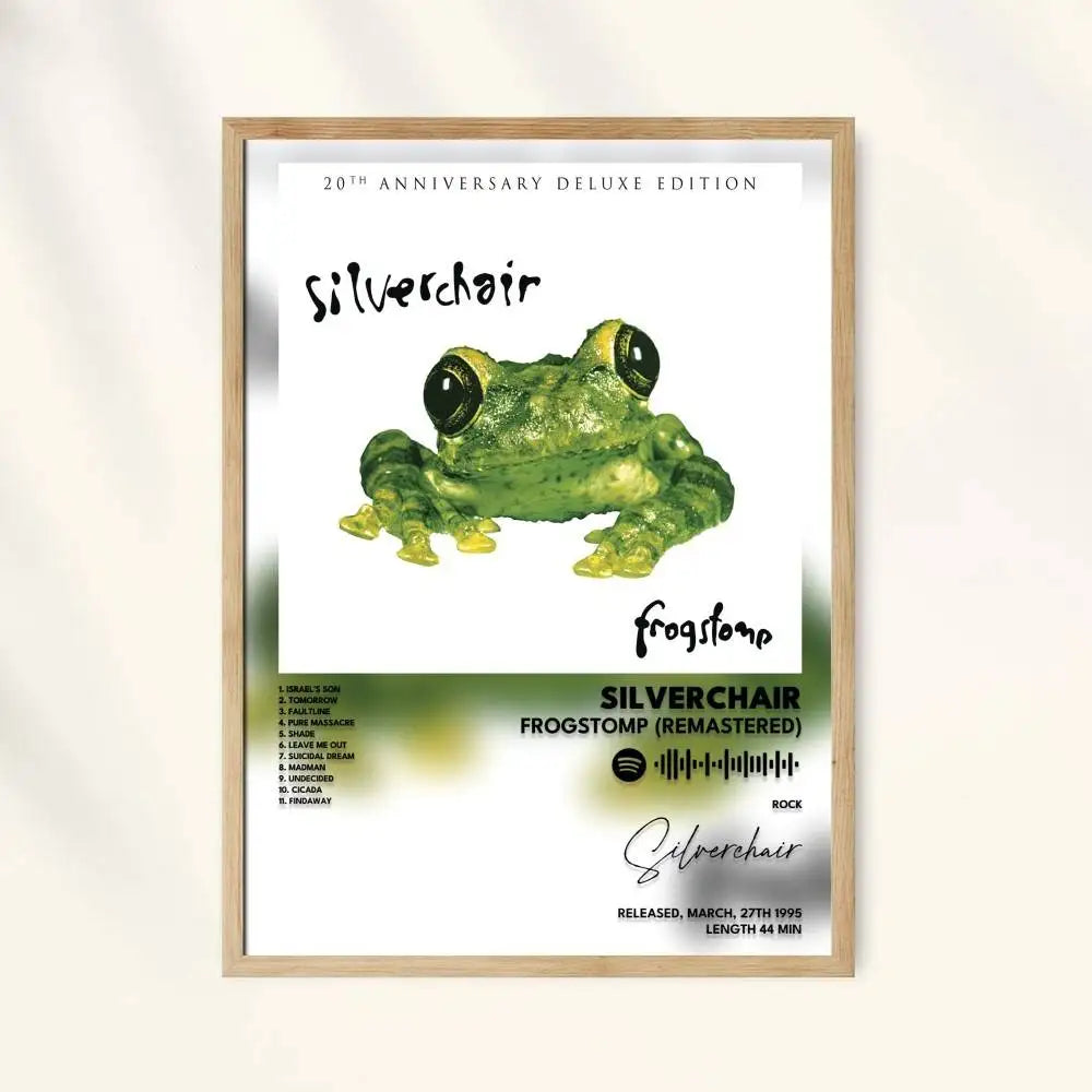 Silverchairs Self-Adhesive Art Poster – Waterproof Wall Sticker