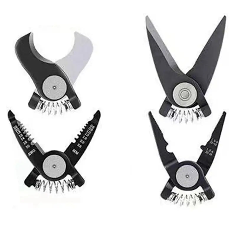 5-in-1 Replaceable Head Pliers Set – Electrician Tool Kit