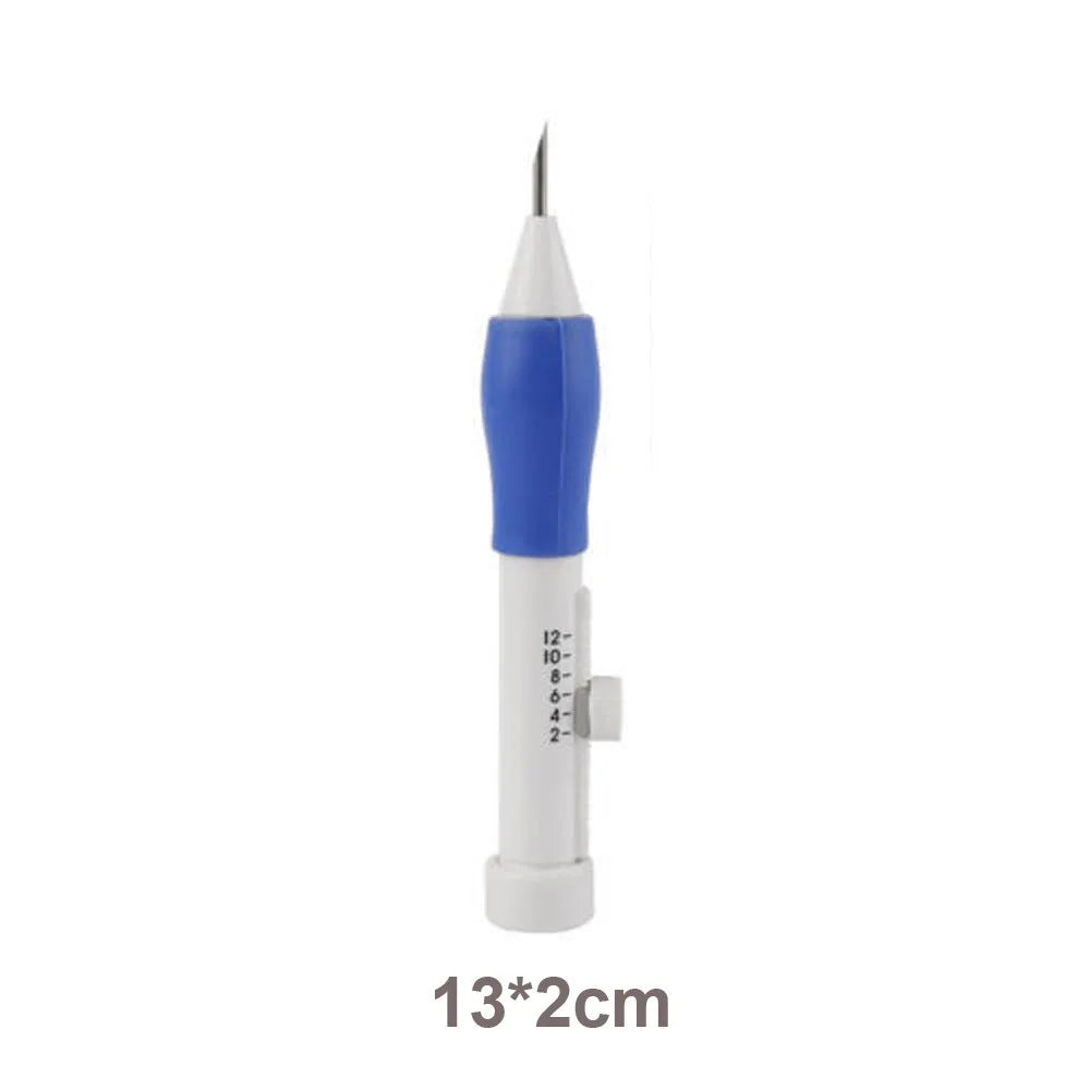 Magic Embroidery Pen Set with 4 Needles – Punch Needle Tool