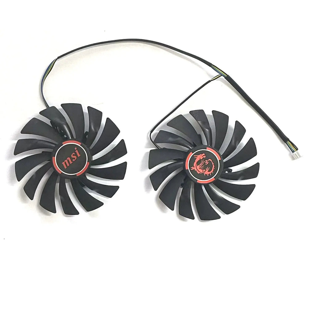 MSI GTX 980Ti 960 GPU Replacement Fan 95mm 4-Pin PLD10010S12HH