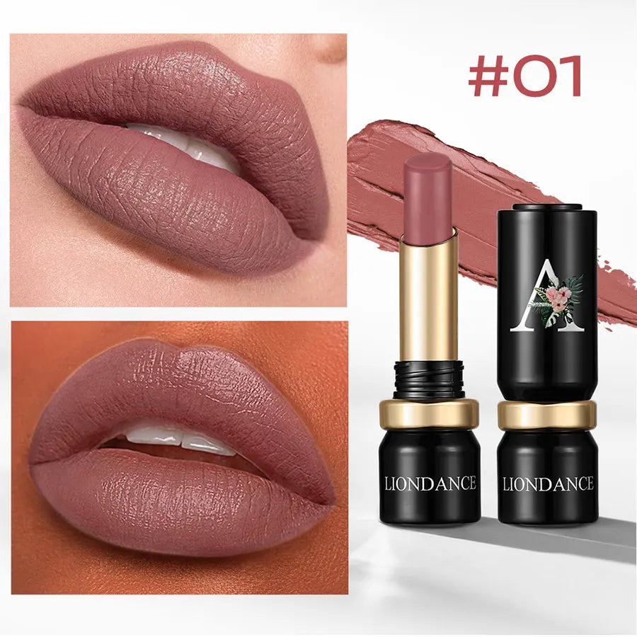 Velvet Matte Lipstick – High-Pigment Long-Lasting Waterproof