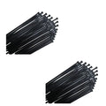Black UV Resistant Nylon Cable Ties 300mm x 7.6mm 200 Pack