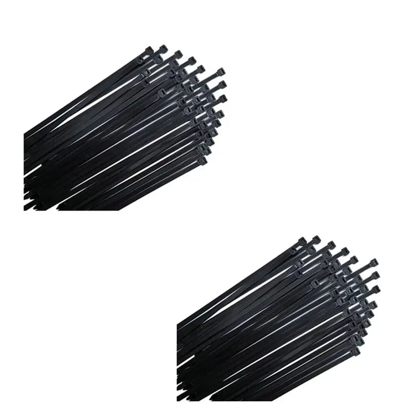 Black UV Resistant Nylon Cable Ties 300mm x 7.6mm 200 Pack