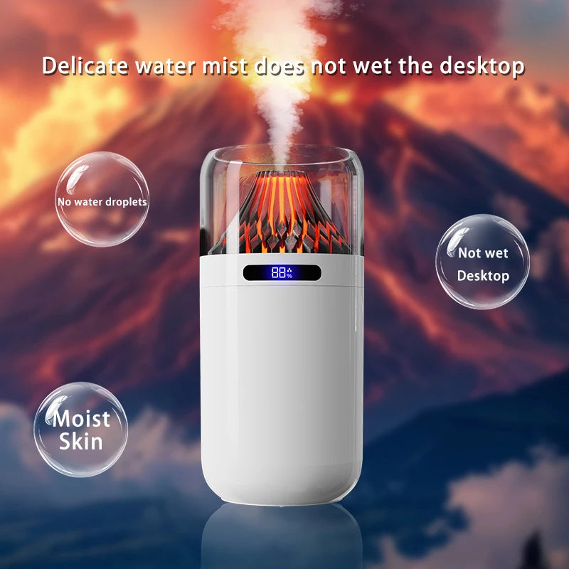 Volcano Mini USB Humidifier Night Light & Aromatherapy – VIBE