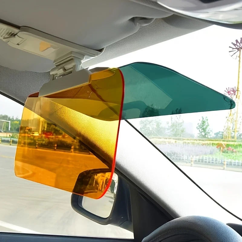 VIBE Car Sun Shade – Day & Night UV Glare Visor