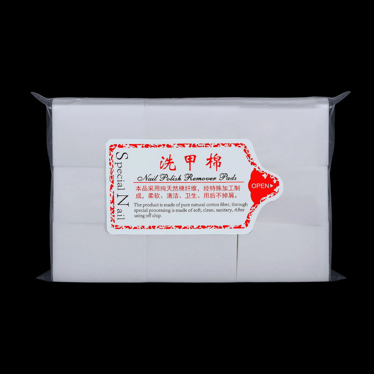 Disposable Gel Nail Polish Remover Wipes & Cleaning Pads