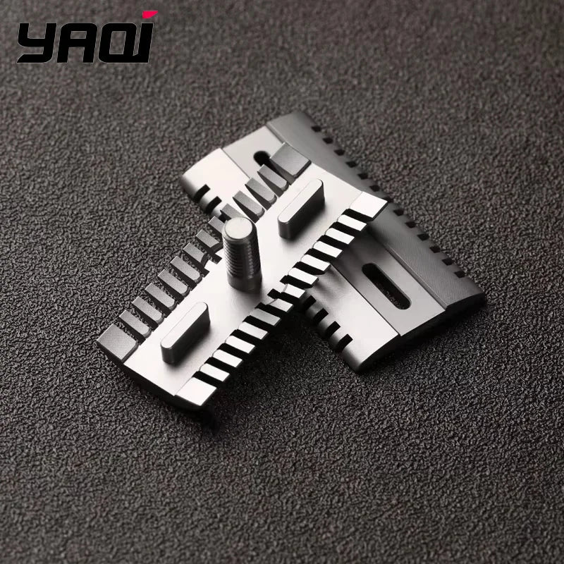 Yaqi Melon TC21 Titanium Safety Razor Head – Matte Finish