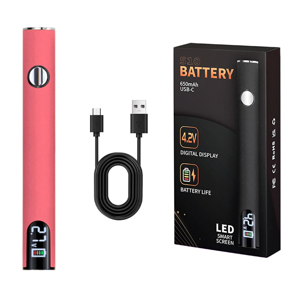 Portable 510 Electric Soldering Iron USB-C Rechargeable 650mAh
