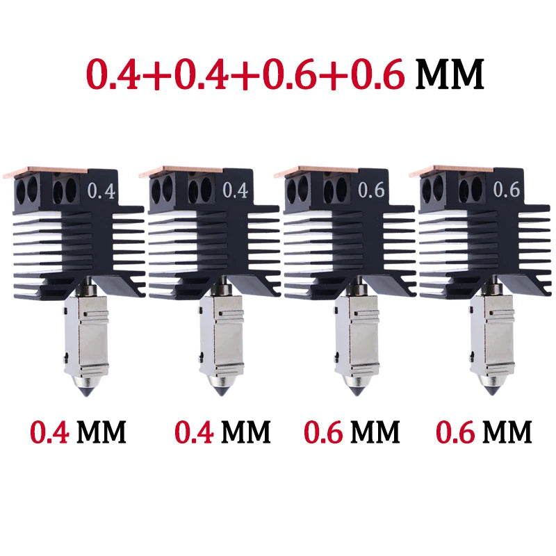 Upgraded Hotend Kit for Snapmaker U1 – Ceramic Block Plug & Play
