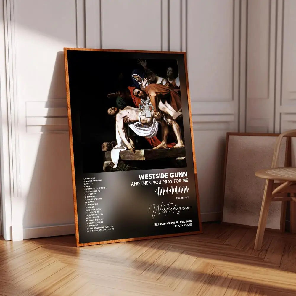 Westside Gunn Album Cover Poster – Hip-Hop Canvas Print Art