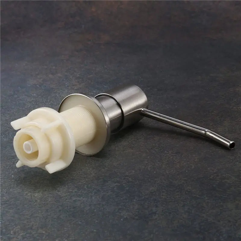 Built-In Kitchen Sink Soap Dispenser 3-Pack – Silver Brushed