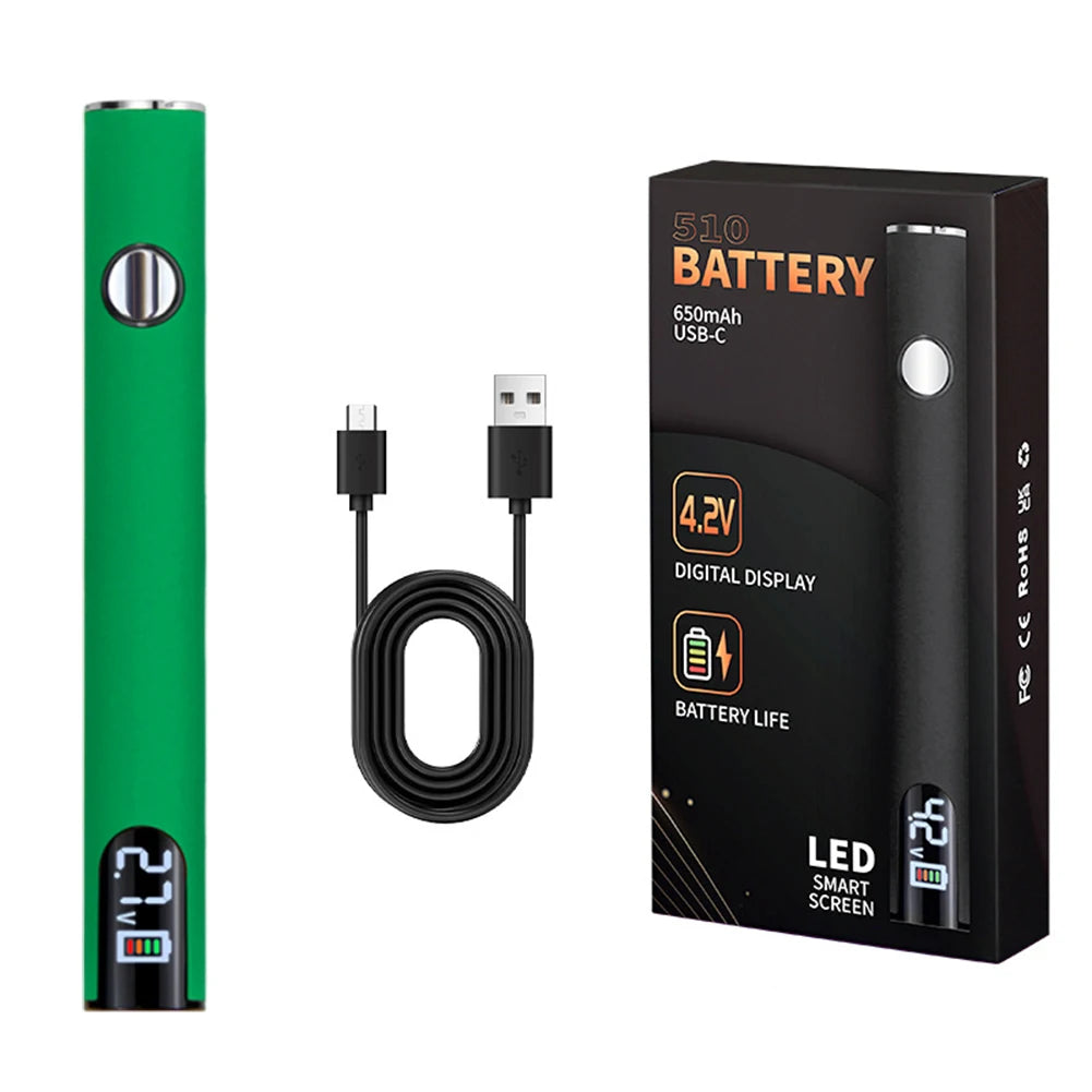 Portable 510 Electric Soldering Iron USB-C Rechargeable 650mAh