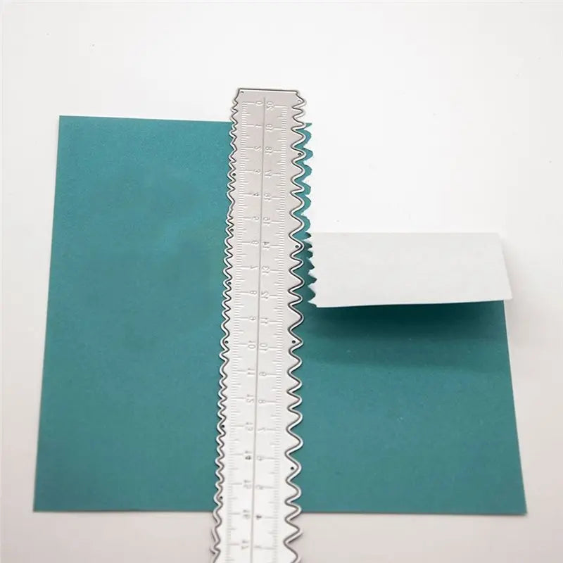 3-Piece Irregular Edge Tape Metal Cutting Dies for Scrapbooking