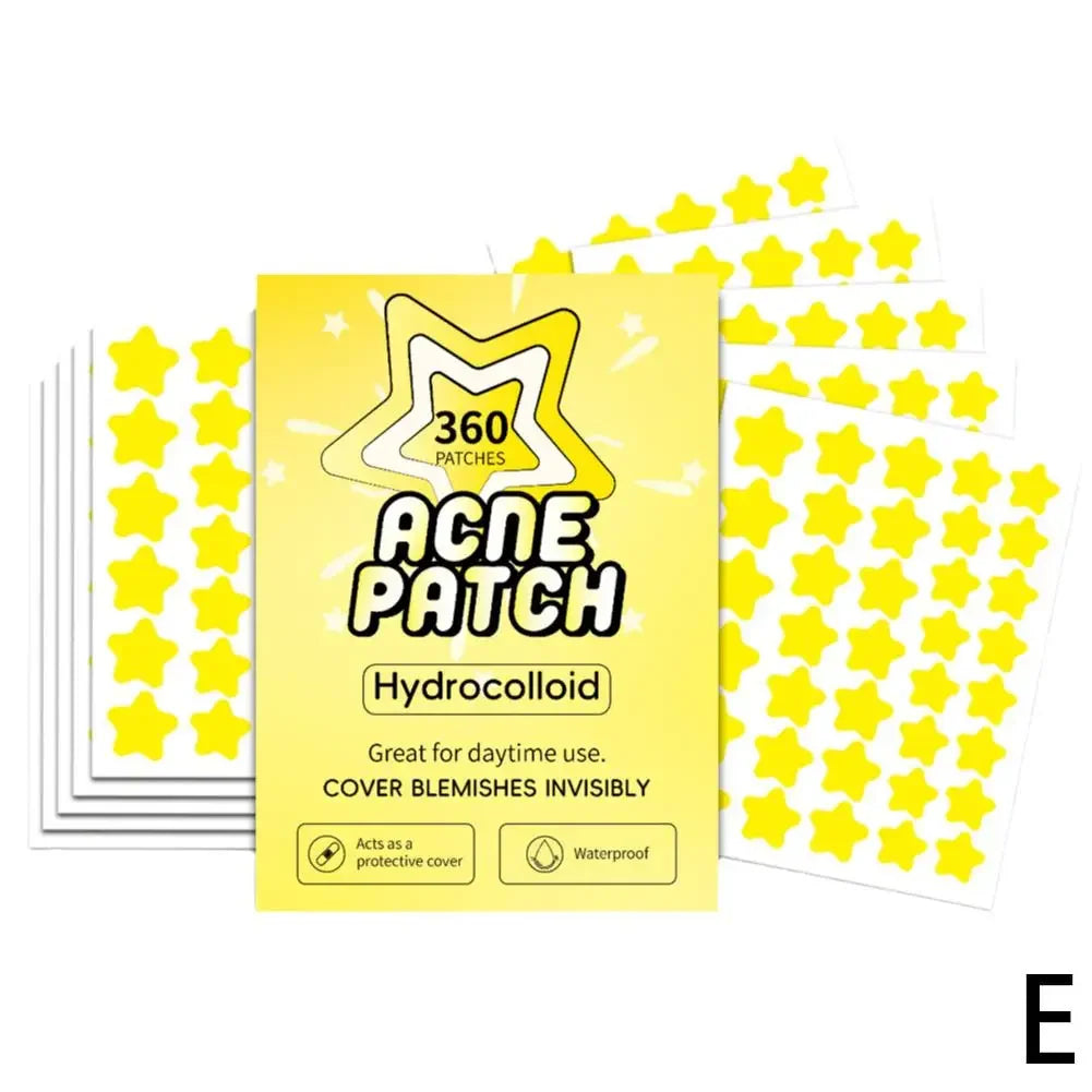 Colorful Star Pimple Patches – Fun Shaped Spot Stickers