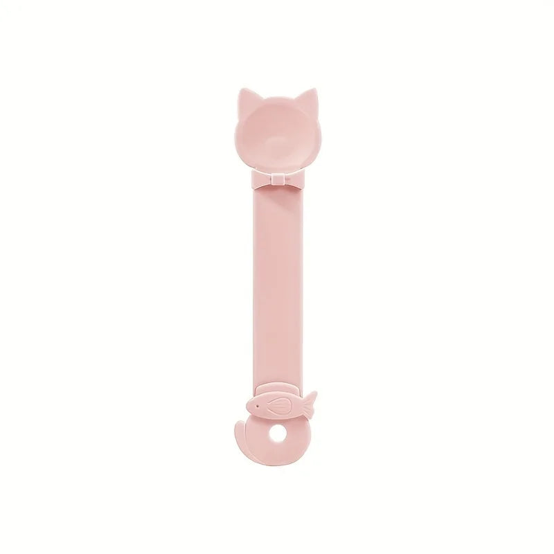 Easy-Squeeze Cat Treat Dispenser – Long Handle Lickable Feeder