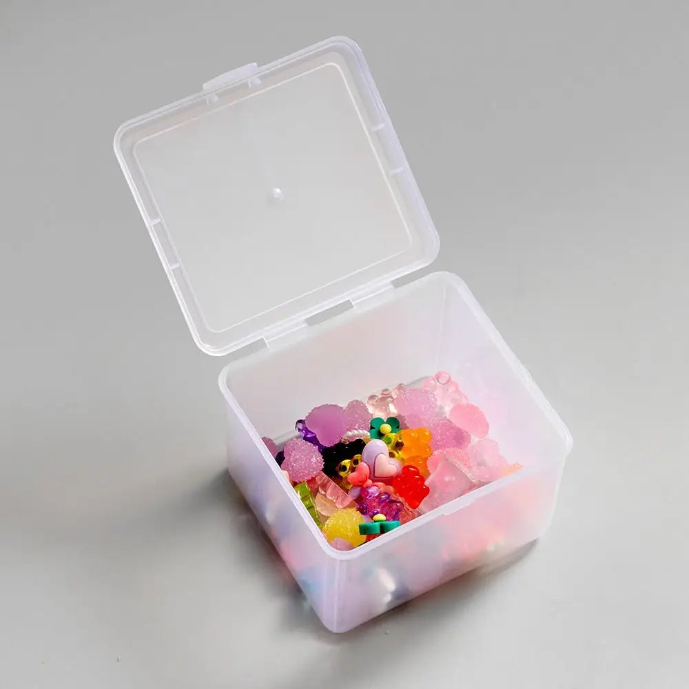 Clear Plastic Storage Box with Lid – Multi-Purpose Container