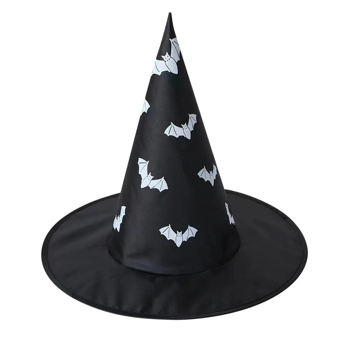 Halloween Witch Hat Black Wizard Cap – Kids & Adults Costume