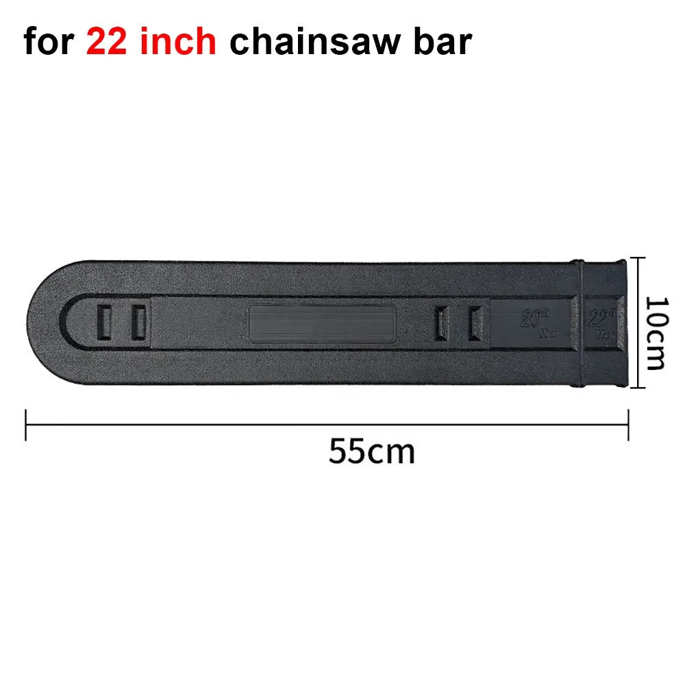 Chainsaw Bar Guard Cover 8–24 Inch Anti-Scratch Plastic Protector