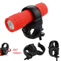 360° Rotatable Bike Light Torch Mount Bracket – Adjustable