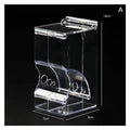 Acrylic Hamster Automatic Food Feeder Dispenser for Small Pets
