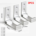 Foldable Wall Coat Hooks – Rustproof Aluminum Alloy 1/2 Pack