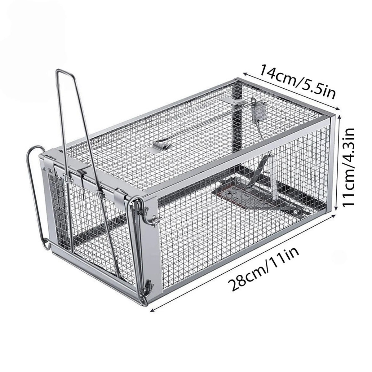 Humane Live Cage Trap for Mice, Rats & Small Rodents