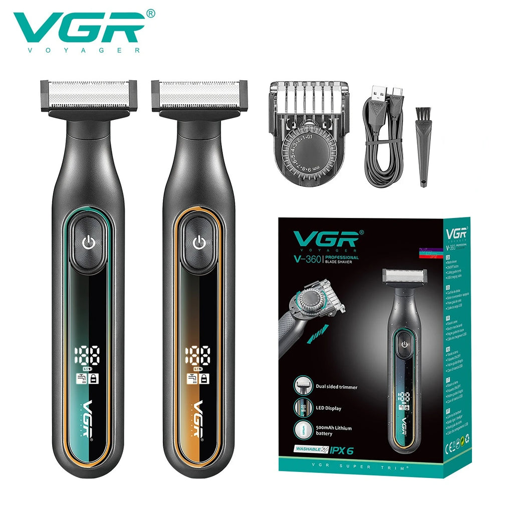 VGR V-360 Waterproof Hair Clipper & Beard Trimmer for Men