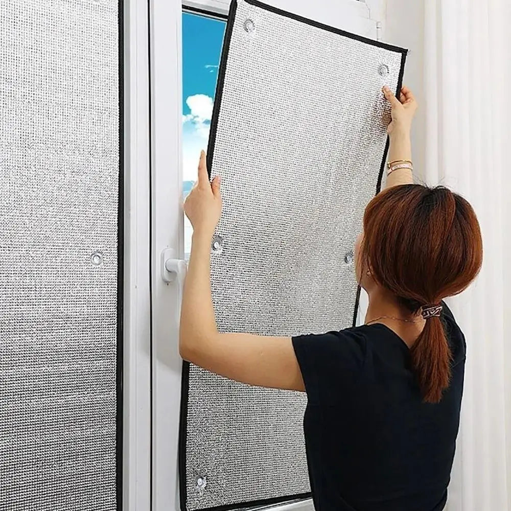 Aluminum Foil Window Insulation Film – UV & Privacy Shield