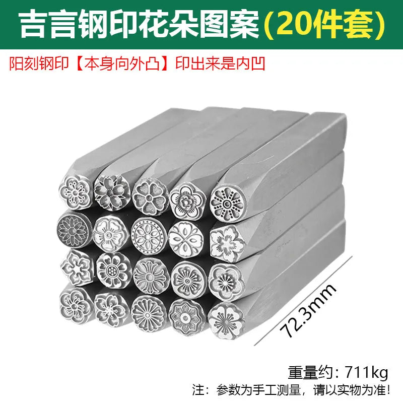 Steel Seal Jewelry Engraving Chisel Set – Bracelet Mold