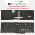AZUBAY MSI GE63 GE73 GS75 Per-Key RGB Laptop Keyboard US/AR/RU