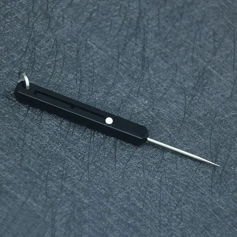 Reusable Retractable Metal Toothpick with Keychain | 3-Gear