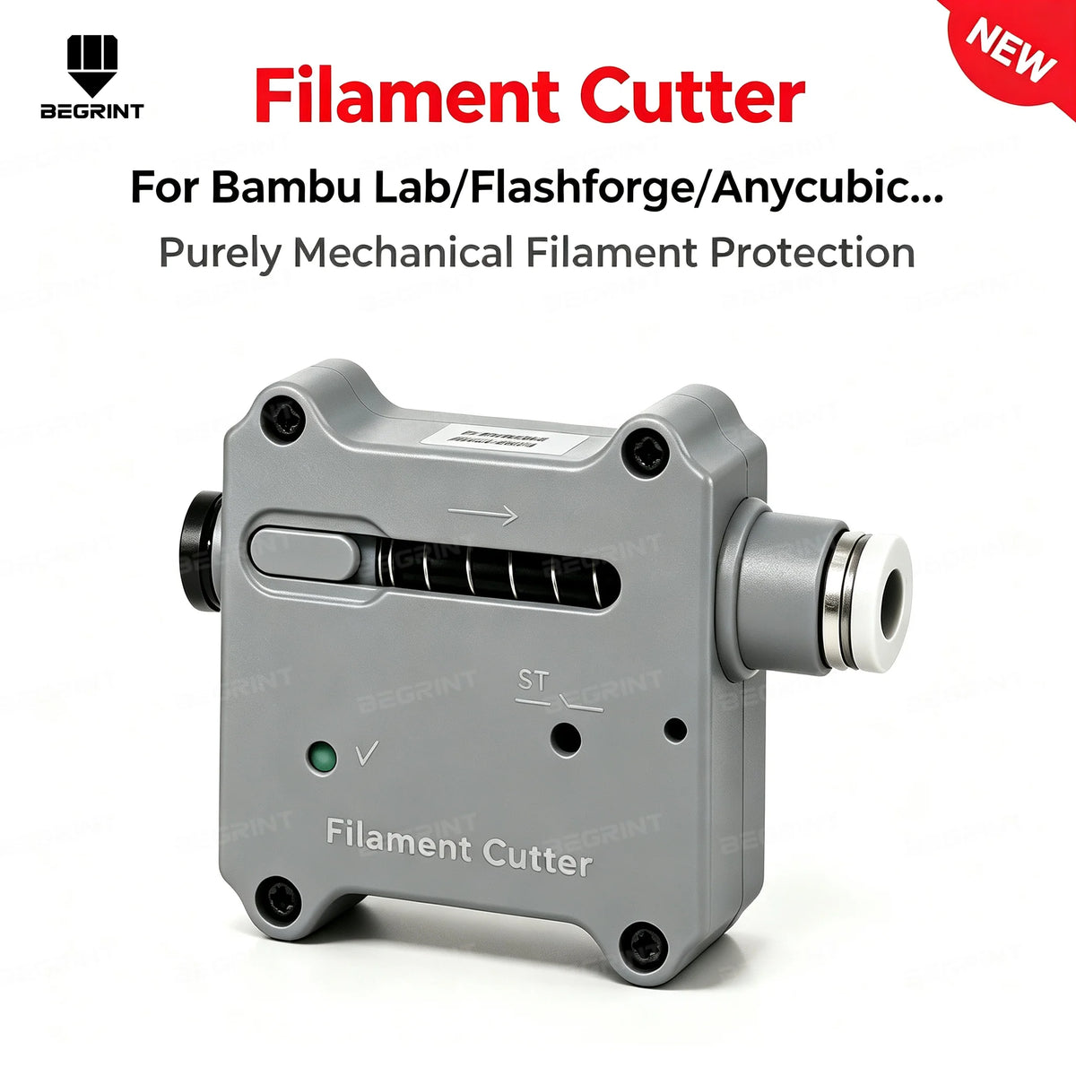 BEGRINT Automatic Filament Cutter for Bambu Lab & Creality