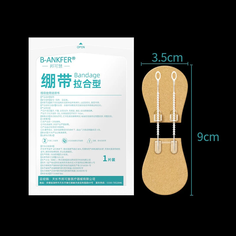 Zipper Wound Closure Patch – Hemostatic Bandage No Suture