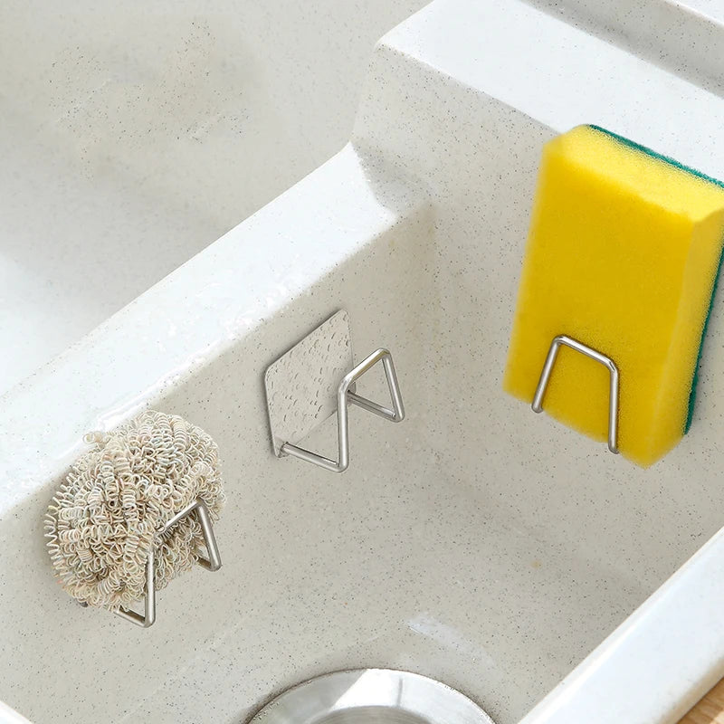 Wall Mounted Scale Storage Rack – No-Drill Stainless Steel
