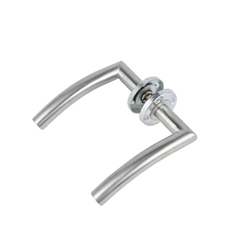 VIBE Stainless Steel Interior Door Handle Lever Lock Set