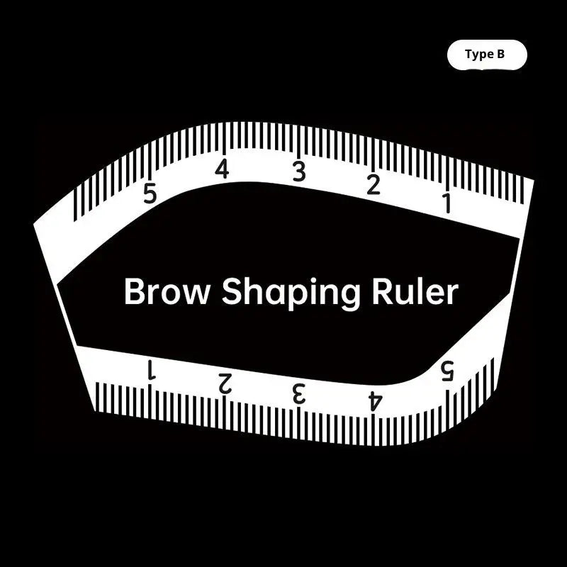 Brow Mapping Ruler – Microblading Eyebrow Shaping Stencil