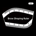 Brow Mapping Ruler – Microblading Eyebrow Shaping Stencil