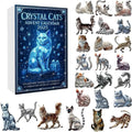 Crystal Cat Christmas Advent Calendar & Tree Ornament